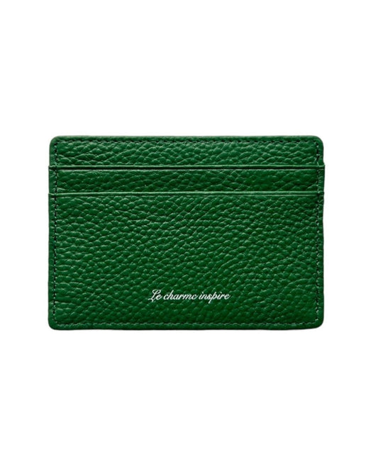 Leather Cardholder Green